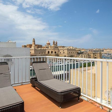 Traditional & Modern Maltese Townhouse - Rooftop Terrace And Sea Views, Close To Birgu Waterfront Cospicua Eksteriør bilde