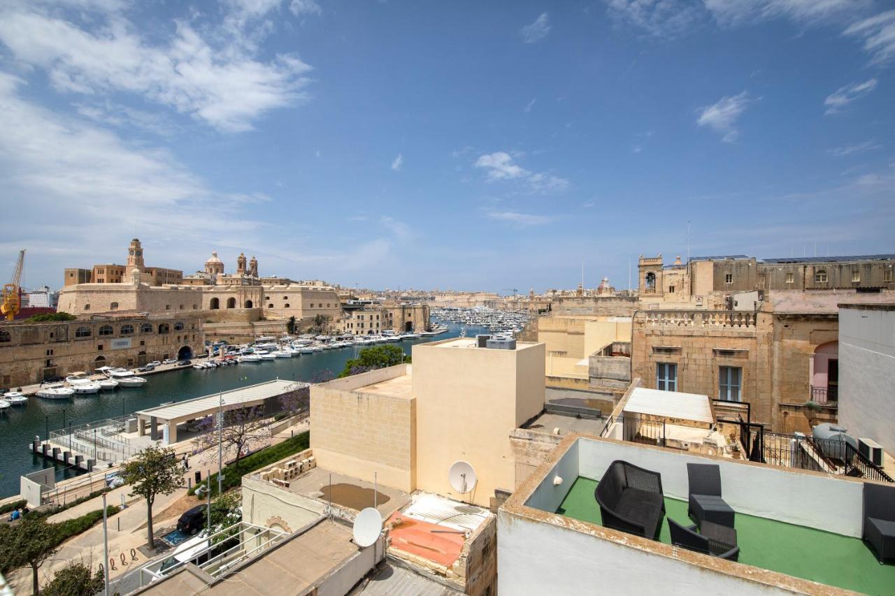 Traditional & Modern Maltese Townhouse - Rooftop Terrace And Sea Views, Close To Birgu Waterfront Cospicua Eksteriør bilde
