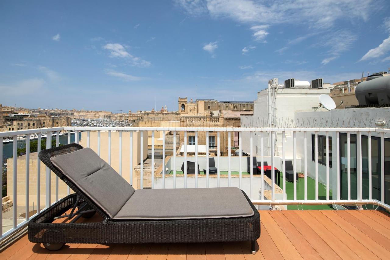Traditional & Modern Maltese Townhouse - Rooftop Terrace And Sea Views, Close To Birgu Waterfront Cospicua Eksteriør bilde